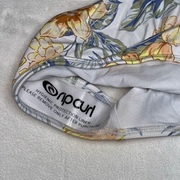 Rip Curl Always Summer Bandeau Bikini Top & High Waist Bikini Bottom Size Medium - Picture 8 of 10